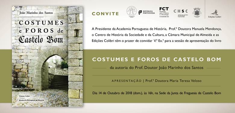 Apresentação Livro Costumes e Foros de Castelo Bom – João 