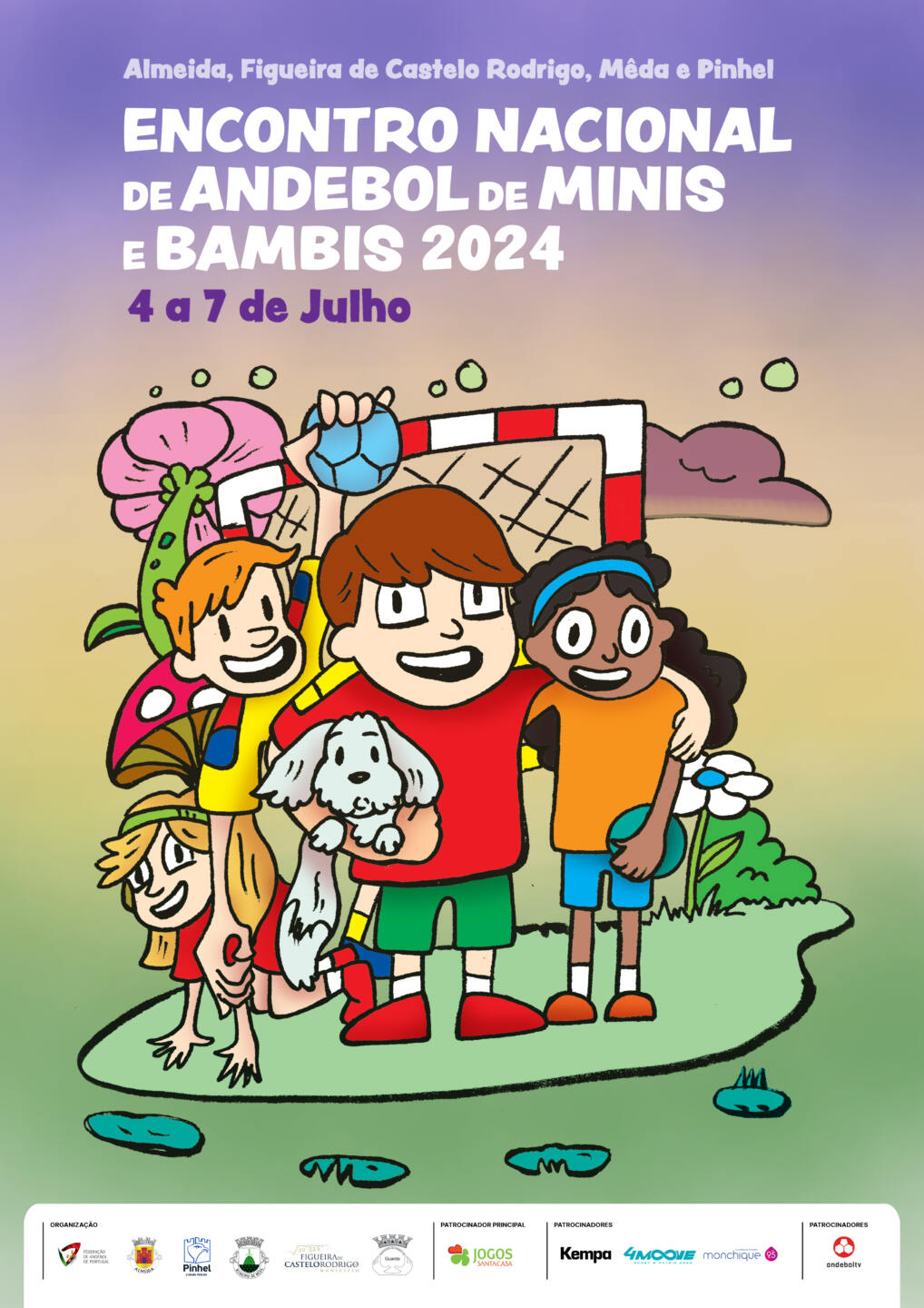 Cartaz Encontro Nacional Minis Bambis 2024