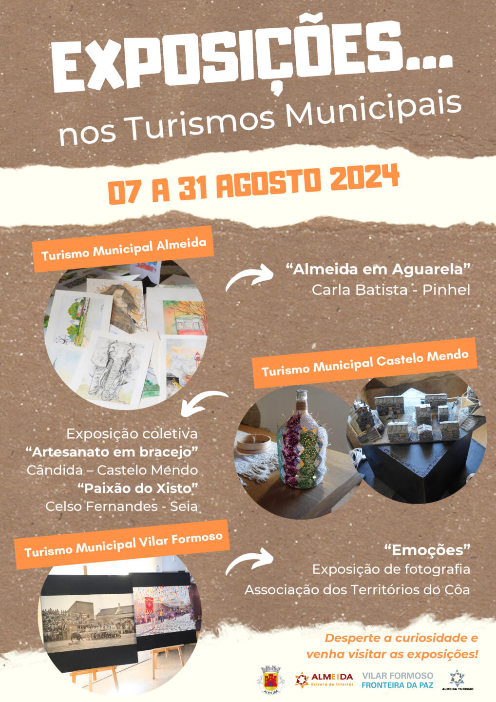 Exposições Turismos Agosto