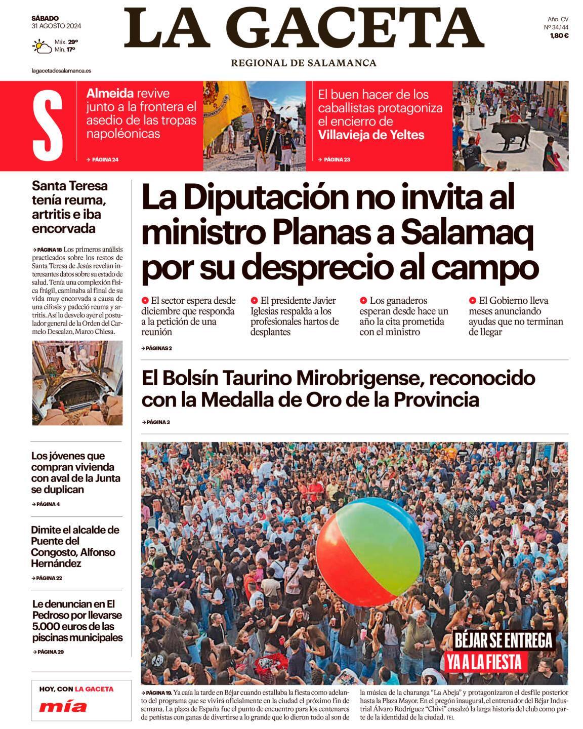 Gaceta La Gaceta 31 08 2024 1